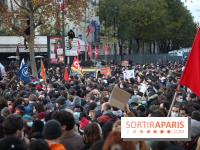 Manifestation pour l'emploi devant l'Assemblée Nationale à Paris ce samedi 23 janvier 2021 