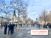Paris : évacuation du camp de migrants installé place de la République dans le calme