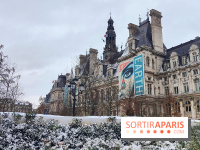 La Neige à Paris - Hôtel de Ville