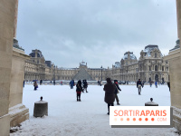 La Neige à Paris - musée du Louvre