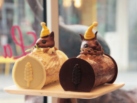 Bûche de Noël 2018 by la Mutinerie Chocolaterie