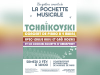 Un goûter-concert "Tchaïkovski et Cookies-Noisettes" au Conservatoire International de Musique