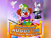 Augustin le clown magique à la Comédie Saint-Michel