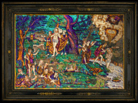 Acquisition d'un rare tableau mexicain en mosaïque de plumes par le Musée du Quai Branly