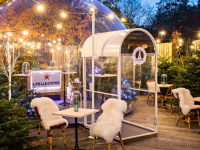 Le restaurant L'Île dévoile son jardin d'hiver 2019