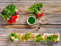 La recette de tempura de radis de Guillaume Goupil, chef du restaurant 1* Le Baudelaire