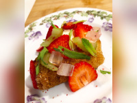 La recette du fraisier revisité de Margaux Baju, cheffe pâtissière de Pouliche