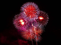 Feu d'artifice du 14 Juillet 2020 à Cachan (94)