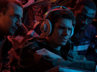 Mathieu Kassovitz, François Civil et Omar Sy dans "Le Chant du Loup" 