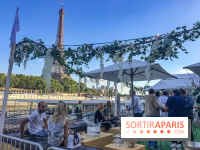 La Guinguette Sohso face à la Tour Eiffel