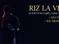 Riz la vie en concert au Pop up du label