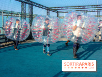 Animation de Bubble Foot sur la Tour Montparnasse