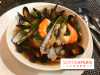 Carte des Frères Pourcel au Bar à Huitres 