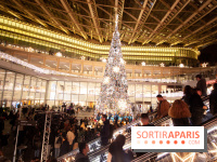 Illuminations de Noël 2018 au Forum des Halles avec Bérangère Krief