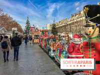 Le Marché de Noël des Tuileries à Paris, manèges