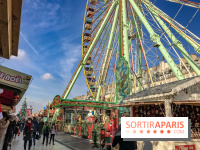 Le Marché de Noël des Tuileries à Paris, grande roue