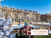 Le Marché de Noël des Tuileries à Paris, patinoire