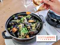 La Moule Chic' restaurant au Marché de Noël des Tuileries