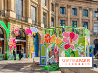 Insolite : Van Cleef & Arpels installe un photocall gratuit sur la Place Vendôme pour le printemps !