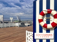 AMI Paris aux Galeries Lafayette Haussmann : pop ups, glacier et crêperie AMI par Julien Sebbag