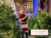 Noël 2024 à la tour Eiffel : terrasse d'hiver, délices de fêtes & Père-Noël au 1er étage du monument