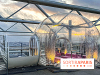 Bulle de rêves : la terrasse d'hiver du restaurant George au sommet du Centre Pompidou