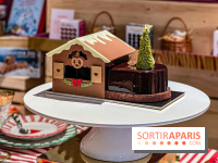 Les Bûches de Noël 2025 de La Grande Epicerie de Paris : trois gâteaux dans l'esprit des marchés de noël
