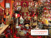 La Maison du Roy, la boutique - royaume des décorations de Noël sur les Grands Boulevards, à Paris