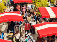 Marché vintage, seconde main et ateliers d'upcycling dans les jardins du MOB Hôtel de Saint-Ouen