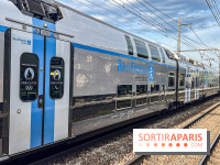 visuel Paris visuel  - train - transport - grève - sncf - Île-de-France mobilité - rer