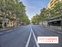 visuel Paris visuel  - restriction de circulation - routes fermées