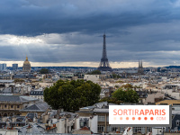 visuel Paris visuel  -  ciel gris - orage 