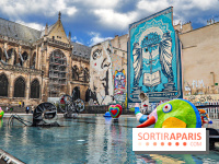 Visuel Paris - fontaine Stravinsky - Beaubourg