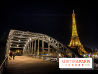 Visuel Paris Tour Eiffel pont nuit