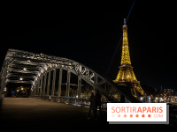 Visuel Paris Tour Eiffel pont nuit