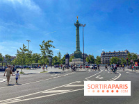 Visuel Paris Place de la Bastille, colonne de Juillet