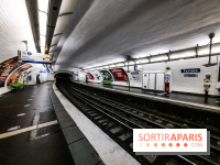 Visuel Paris métro vide confinement