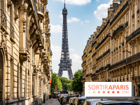 Visuel Paris Tour Eiffel rue