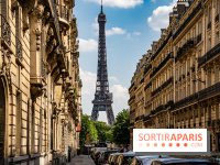 Visuel Paris Tour Eiffel rue