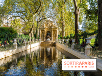 visuel Paris visuel  -  jardin du Luxembourg - automne - fontaine médicis