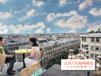 Créatures : le restaurant éphémère sur la terrasse des Galeries Lafayette, les photos
