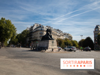 visuel statue Lion de Belfort Place Denfert Rochereau
