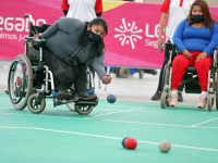 Control de Boccia de la ANPP en el Velódromo de la Videna.