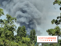 Un incendie important dans une zone industrielle de Bobigny, évitez le secteur