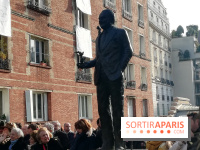 La statue de René Goscinny, le premier monument dédié à la BD à Paris 