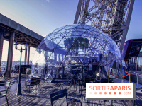 La terrasse d’hiver de Bulle Parisienne sur la Tour Eiffel 