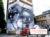 Hommage à Adama Traoré : l'artiste JR dévoile un collage géant à Paris, les photos