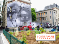 Hommage à Adama Traoré : l'artiste JR dévoile un collage géant à Paris, les photos