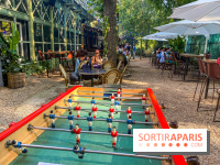 Le Jardin Bohème au Chalet du Lac, la terrasse estivale