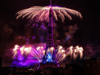 Photos du feu d'artifice du 14 juillet de Paris 2020
